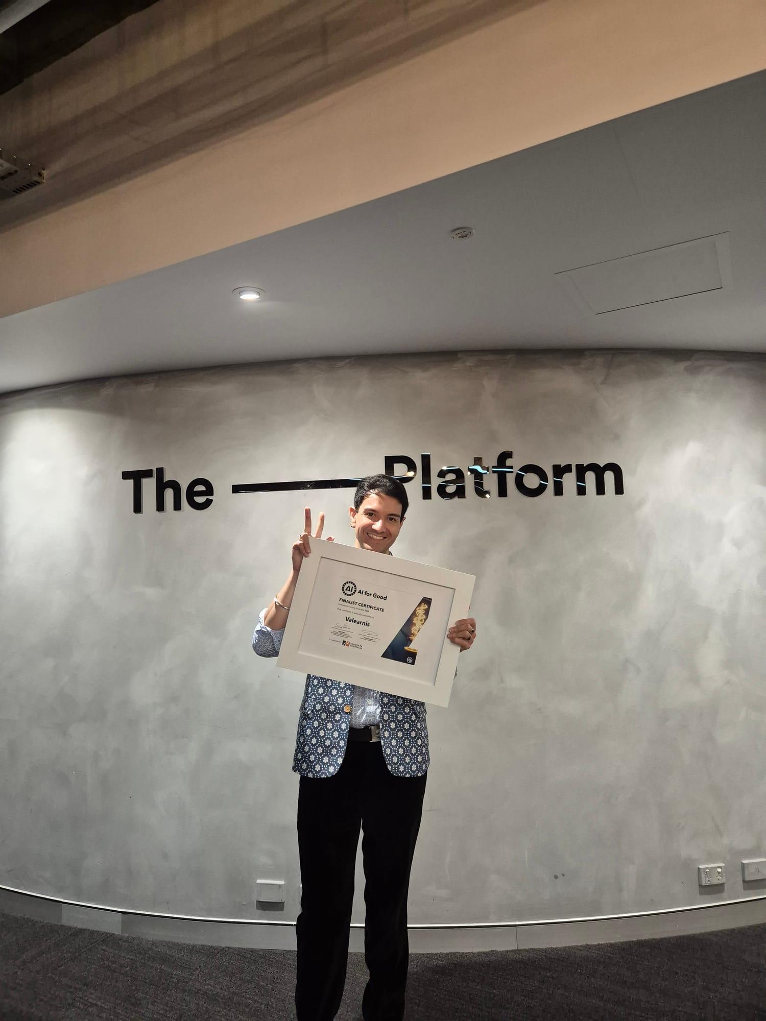 Valearnis at the UN AI for Good summit