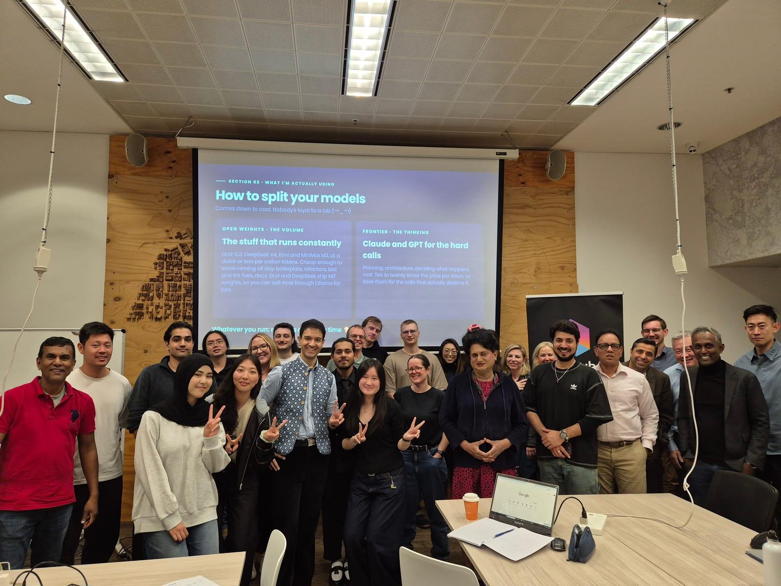 The Valearnis team at an event